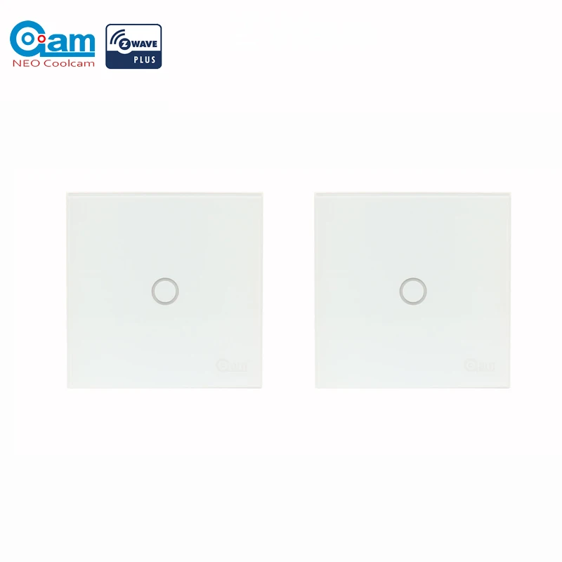 Coolcam 2PCS/Lot Z-wave Light Switch 1 Gang In-Wall Touch Panel Smart Home Device 1CH Home Automation Z Wave Plus Wireless
Coolcam 2PCS/Lot Z-wave Light Switch 1 Gang In-Wall Touch Panel Smart Home Device 1CH Home Automation Z Wave Plus Wireless