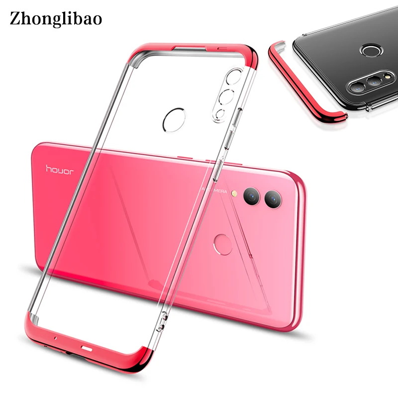 Transparent Hard Case for Huawei P Smart 2019 Honor 10 Lite PSmart 2019 360 Protection Plating PC Shockproof Clear Back Cover
Transparent Hard Case for Huawei P Smart 2019 Honor 10 Lite PSmart 2019 360 Protection Plating PC Shockproof Clear Back Cover