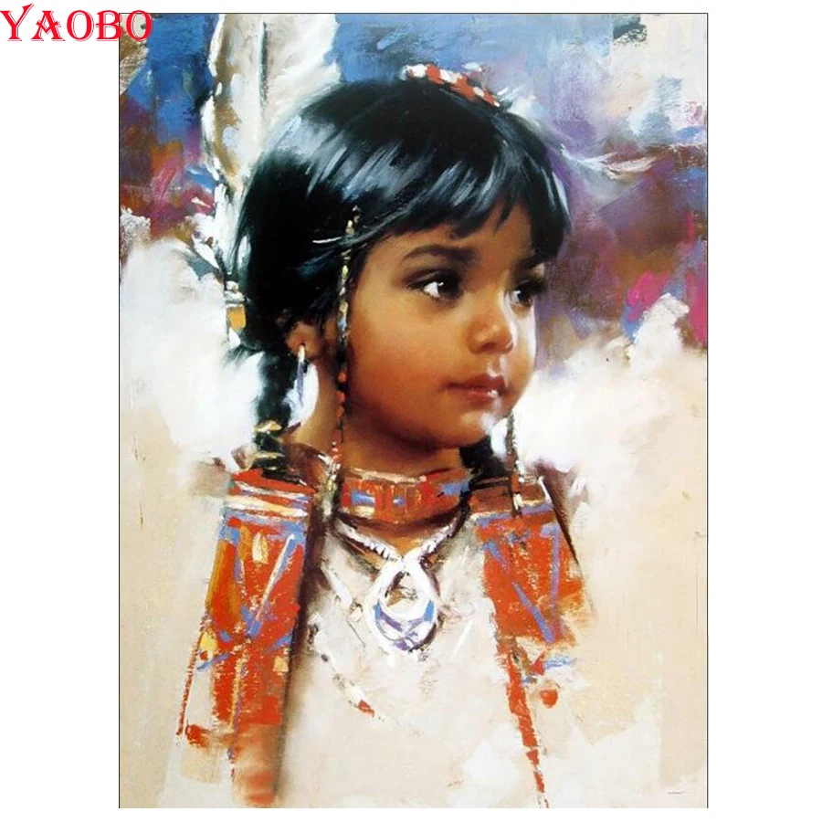 5D Diy Diamond Painting Indian little girl Cross Stitch Full Round/Square Mosaic Diamond Embroidery NEW Needlework Crafts Hobby
5D Diy Diamond Painting Indian little girl Cross Stitch Full Round/Square Mosaic Diamond Embroidery NEW Needlework Crafts Hobby