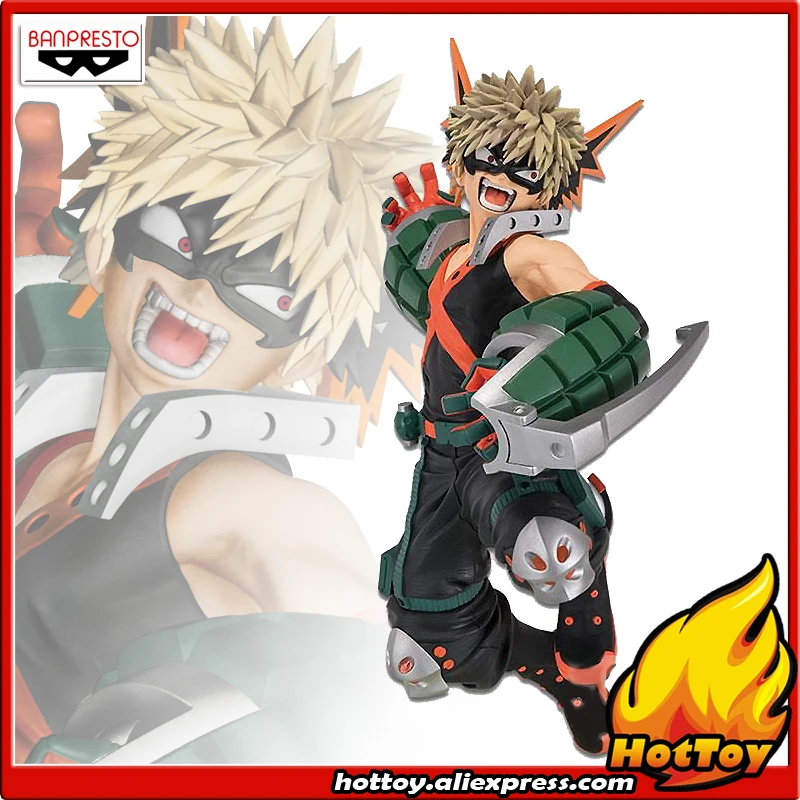 100% оригинал Banpresto THE AMAZING HEROES vol.3 коллекция фигурок кацуки бакуго из "My Hero