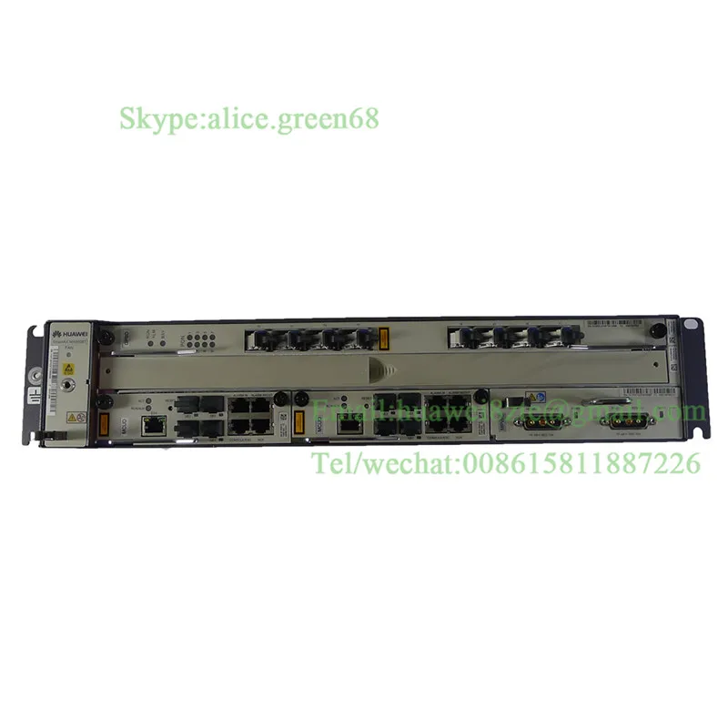 Hua wei Mini GPON или EPON OLT MA5608T с 2pcs MCUD 1pcs MPWD GPBD|Сетевые шкафы| |