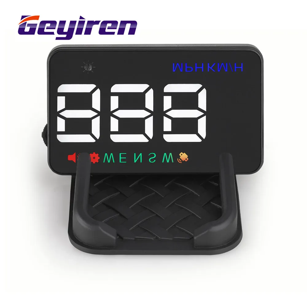 GEYIREN A5 Head Up Display 3.5 inch Car GPS HUD Speedometer Digital Over Speed Alert Auto Navigation for BMW E3
GEYIREN A5 Head Up Display 3.5 inch Car GPS HUD Speedometer Digital Over Speed Alert Auto Navigation for BMW E3