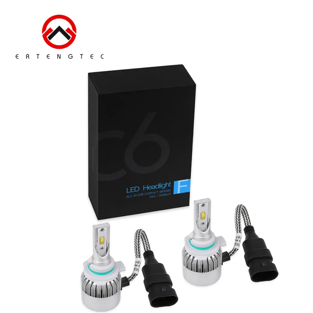 C6 Series All In One LED Headlight Plug Bulbs 4pcs COB LED Chip 6000K 36W Per Blub 3800LM Standby Time Around 30000 Hours
C6 Series All In One LED Headlight Plug Bulbs 4pcs COB LED Chip 6000K 36W Per Blub 3800LM Standby Time Around 30000 Hours