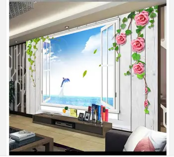 Customized 3d wallpaper 3d wall murals wallpaper 3D wood window view TV background wall paper living room wallpaper
Customized 3d wallpaper 3d wall murals wallpaper 3D wood window view TV background wall paper living room wallpaper