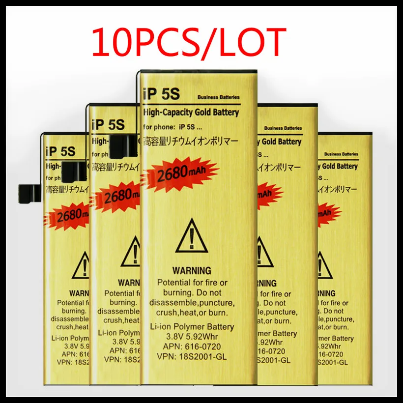 10pcs/lot For iphone5s/5c battery brand new Zero-cycle High Capacity Golden Battery for iPhone 5c/5s Battery
10pcs/lot For iphone5s/5c battery brand new Zero-cycle High Capacity Golden Battery for iPhone 5c/5s Battery
