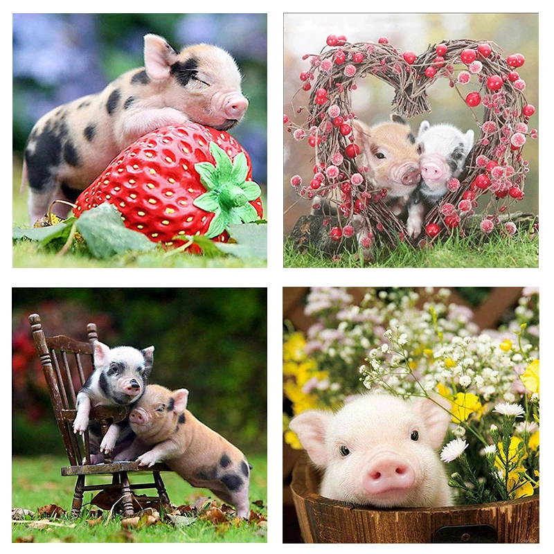 Diamond painting animal pig cartoon full circle / square rhinestone mosaic 5D Diy diamond cross stitch embroidery home decoratio
Diamond painting animal pig cartoon full circle / square rhinestone mosaic 5D Diy diamond cross stitch embroidery home decoratio