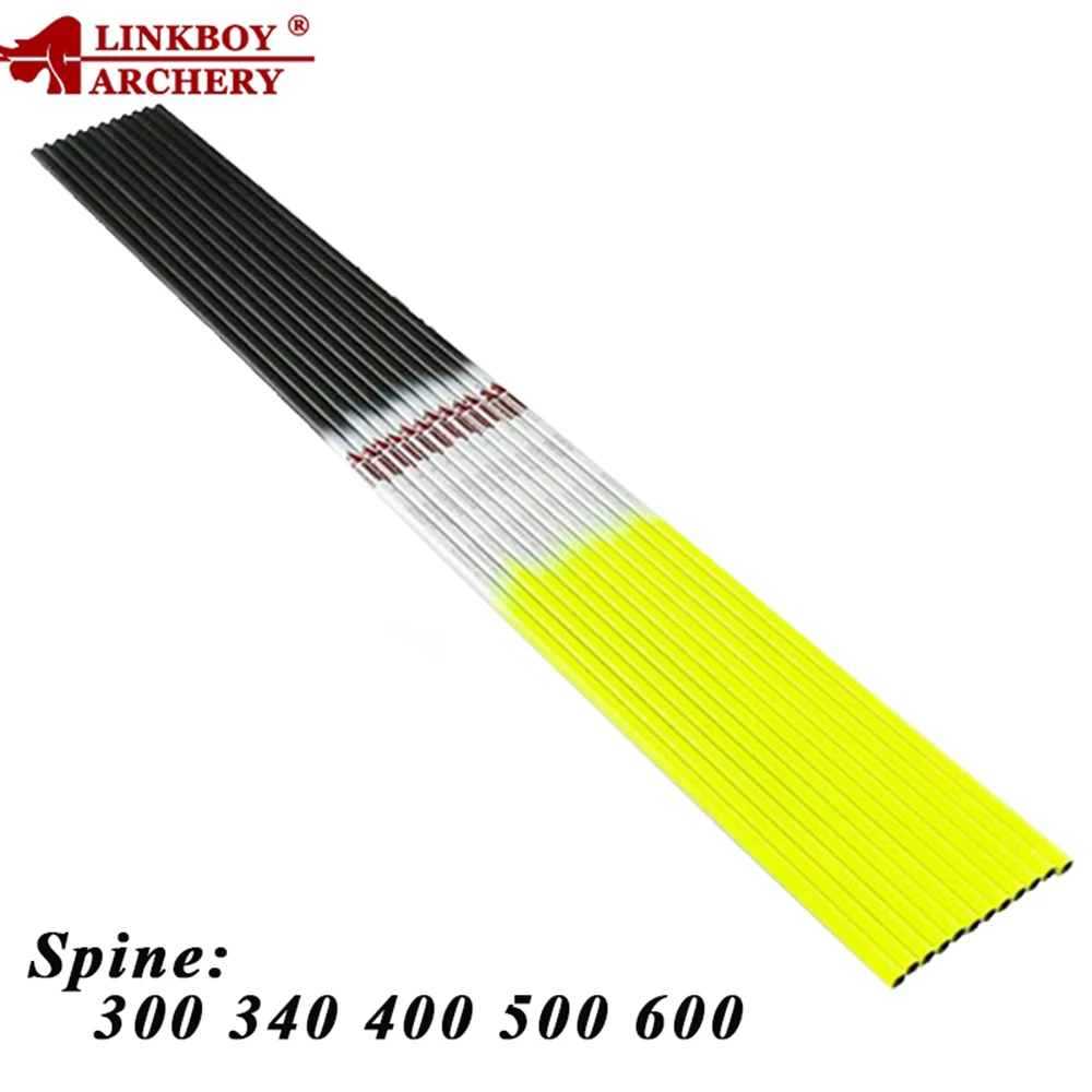 Linkboy Archery Pure Carbon Arrows Shaft ID6.2mm Spine300 Compound Recurve Bow Longbow Hunting Shooting Accessories
Linkboy Archery Pure Carbon Arrows Shaft ID6.2mm Spine300 Compound Recurve Bow Longbow Hunting Shooting Accessories