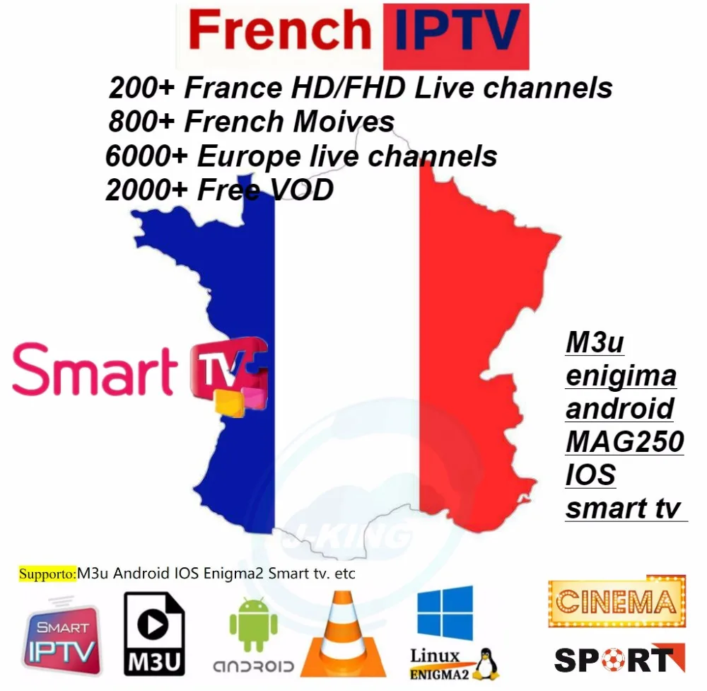 Francese/francais IPTV and 1 Year 7000+Europn spain French Belgium IPTV subscription Live Channel Free vod Sports adultxxx
Francese/francais IPTV and 1 Year 7000+Europn spain French Belgium IPTV subscription Live Channel Free vod Sports adultxxx