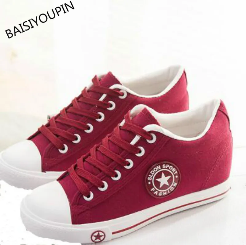 2016 The New Low Thick Soled Canvas Shoes Female Increased White Shoes White Students Korean Tide Muffin Casual Shoes35--40
2016 The New Low Thick Soled Canvas Shoes Female Increased White Shoes White Students Korean Tide Muffin Casual Shoes35--40