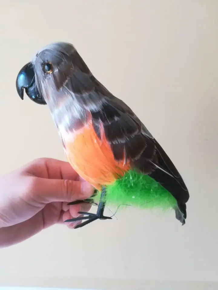 foam&feathers parrot simulation bird about 25cm feathers parrot model prop.home garden decoration Xmas gift b0522
foam&feathers parrot simulation bird about 25cm feathers parrot model prop.home garden decoration Xmas gift b0522