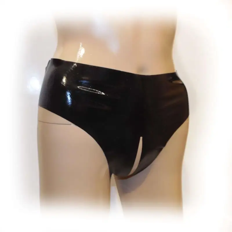 Latex Lingerie Crotchless Panties Sexy Latex Rubber Briefs open crotch Hot Underwear S-L Size
Latex Lingerie Crotchless Panties Sexy Latex Rubber Briefs open crotch Hot Underwear S-L Size