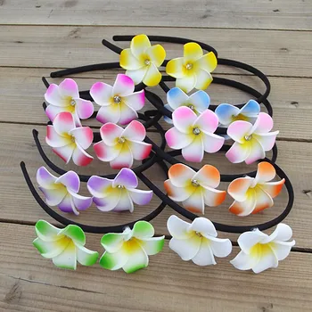 HappyKiss Hot new The bride flowers jewelry Frangipani hair band Wholesale foam flower Hawaiian vacation necessary PE
HappyKiss Hot new The bride flowers jewelry Frangipani hair band Wholesale foam flower Hawaiian vacation necessary PE