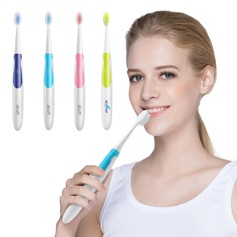 SEAGO Brand Electronic Toothbrushes Tongue Cleaning with 3 Brush Head SG906 2018 New
SEAGO Brand Electronic Toothbrushes Tongue Cleaning with 3 Brush Head SG906 2018 New