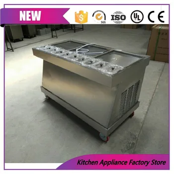 Free shipping newly big production capacity mobile 3 square pan hard roller ice cream machine
Free shipping newly big production capacity mobile 3 square pan hard roller ice cream machine