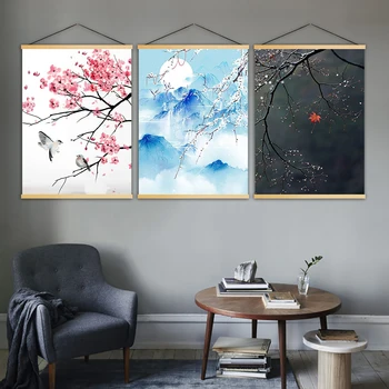 Nordic Style Home Decoration Wall Artwork Plum Blossom Little Bird Snow Canvas Hanging Painting Posters Printed Scroll Bedroom
Nordic Style Home Decoration Wall Artwork Plum Blossom Little Bird Snow Canvas Hanging Painting Posters Printed Scroll Bedroom