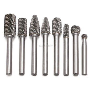 For 8Pcs 1/4 Tungsten Carbide Burr Bit 6mm Rotary Cutter Files CNC Engraving Tool Promotion
For 8Pcs 1/4 Tungsten Carbide Burr Bit 6mm Rotary Cutter Files CNC Engraving Tool Promotion
