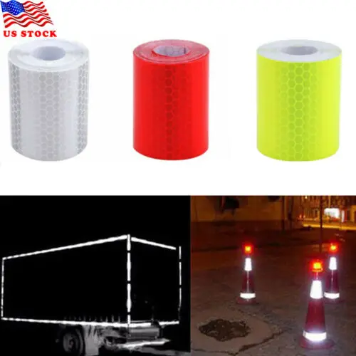 Traffic Reflector Warning Tape Roll Self-adhesive Film Sticker Car Truck Decal Transparent Tape
Traffic Reflector Warning Tape Roll Self-adhesive Film Sticker Car Truck Decal Transparent Tape