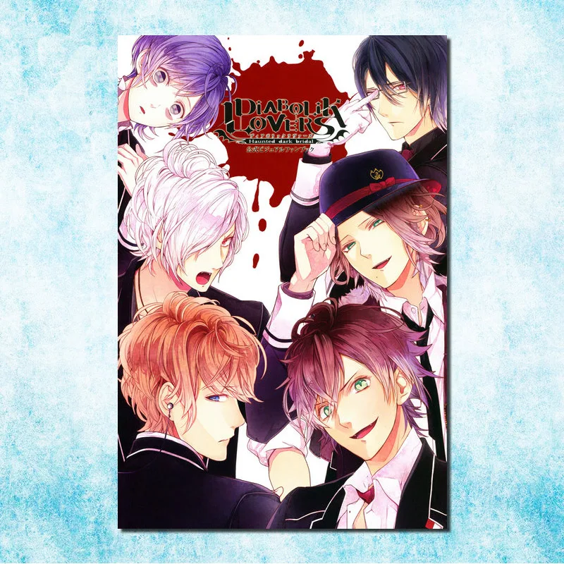DIABOLIK LOVERS Art Silk Canvas Poster 13x20 24x36inches Komori Yui Janpan Anime Pictures for Living Room Decor (more)-2
DIABOLIK LOVERS Art Silk Canvas Poster 13x20 24x36inches Komori Yui Janpan Anime Pictures for Living Room Decor (more)-2