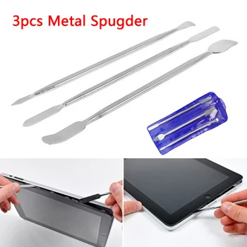 3 pcs/set Professional Mobile Phone / Tablet PC Metal Disassembly Rods Repairing Tool Metal Pry Spudger
3 pcs/set Professional Mobile Phone / Tablet PC Metal Disassembly Rods Repairing Tool Metal Pry Spudger