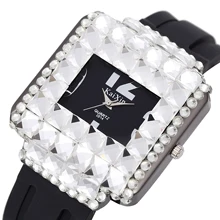 Luxe Merk 2019 Vrouwelijke Diamanten Horloge Grote Wijzerplaat Dames Mode Wirst Horloge Meisje Gift Relogios Femininos De Pulso Parnis(China)