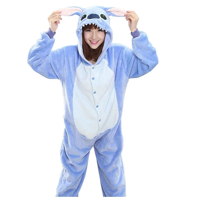 Blue Pink Stitch Pajama Set Women Men Unisex Adult Animal Pijama Flannel Onesie Sleepwear Hoodie Halloween Cosplay Costume
Blue Pink Stitch Pajama Set Women Men Unisex Adult Animal Pijama Flannel Onesie Sleepwear Hoodie Halloween Cosplay Costume