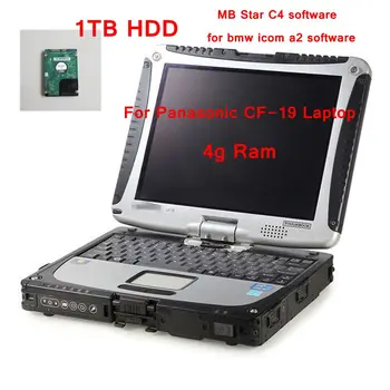 For Panasonic CF-19 Laptop Toughbook Diagnosis PC with 1TB HDD 2in1 MB Star C4 Software V2016.12 For BMW ICOM A2 B C V2016.12
For Panasonic CF-19 Laptop Toughbook Diagnosis PC with 1TB HDD 2in1 MB Star C4 Software V2016.12 For BMW ICOM A2 B C V2016.12
