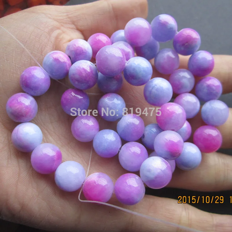 16" Full strand 6 8 10mm Stone beads Charm Beads Purple Hot Pink Color for jewelry making
16" Full strand 6 8 10mm Stone beads Charm Beads Purple Hot Pink Color for jewelry making