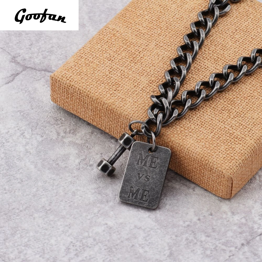 2017 Goofan Hiphop Fashion Hot Gray letter Snake Chain Bangle&Bracelet 20cm Personality Accessories Punk Men Bracelet STB015
2017 Goofan Hiphop Fashion Hot Gray letter Snake Chain Bangle&Bracelet 20cm Personality Accessories Punk Men Bracelet STB015