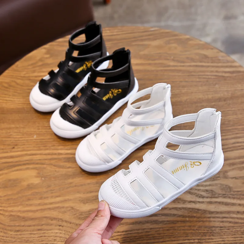 AFDSWG kids shoes summer High tube beach sandals girls White flat foot shoes children kids sandals roman boots
AFDSWG kids shoes summer High tube beach sandals girls White flat foot shoes children kids sandals roman boots