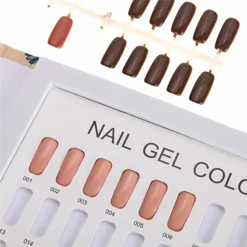 120 Colors Nail Gel Polish Display Card Book Color Board Palette Stand Nail Tips Salon Show Tools 
120 Colors Nail Gel Polish Display Card Book Color Board Palette Stand Nail Tips Salon Show Tools