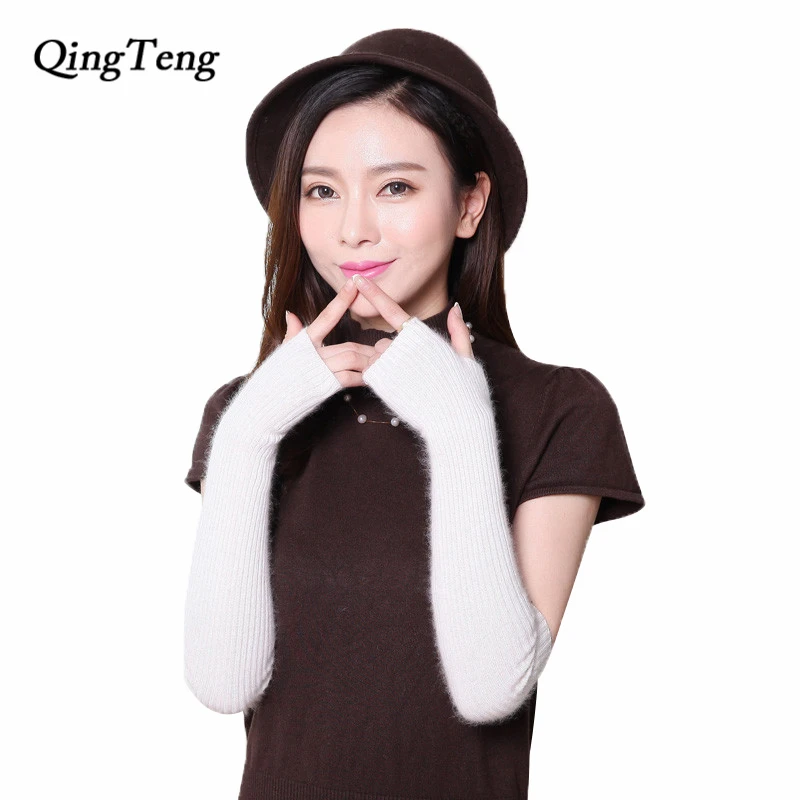 QingTeng Touchscreen Driving Ladies Cashmere Long Mink Gloves Winter Fingerless Glove White Womens Adult Knit Mittens Wholesale
QingTeng Touchscreen Driving Ladies Cashmere Long Mink Gloves Winter Fingerless Glove White Womens Adult Knit Mittens Wholesale