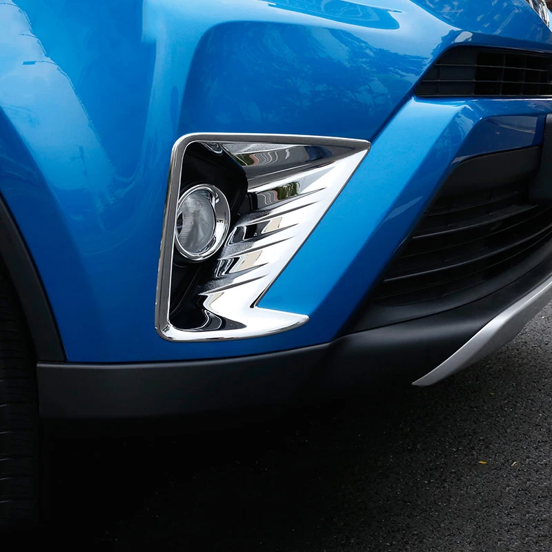 For Toyota Rav4 2017 2018 ABS Chrome Front Fog Light Head Lamp Cover Trim sticker Bezel Decorative Accessories Car styling 2pcs
For Toyota Rav4 2017 2018 ABS Chrome Front Fog Light Head Lamp Cover Trim sticker Bezel Decorative Accessories Car styling 2pcs