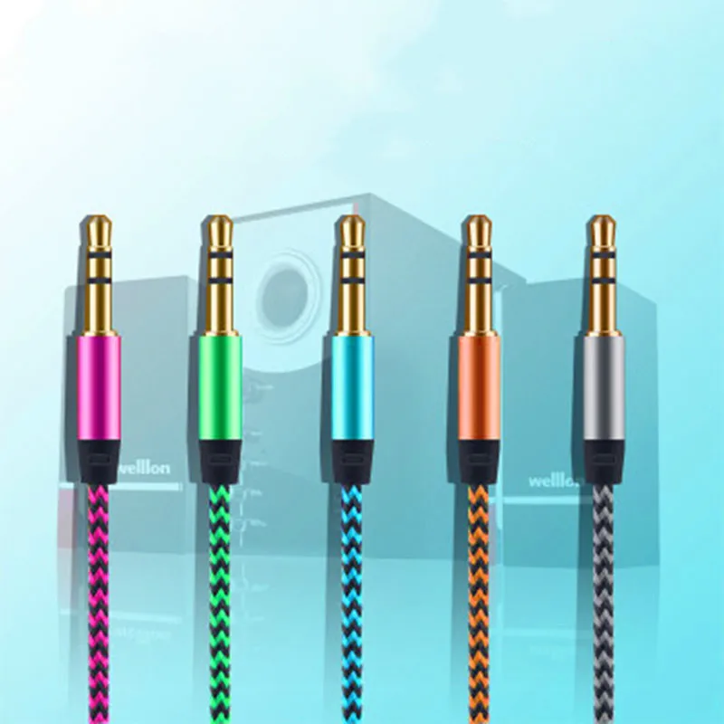 AZGIANT AUX Audio Cable 1M 3.5mm jack Speaker Line Aux Cable for iPhone 6 Samsung galaxy huawei xiaomi Headphone radio Jack
AZGIANT AUX Audio Cable 1M 3.5mm jack Speaker Line Aux Cable for iPhone 6 Samsung galaxy huawei xiaomi Headphone radio Jack