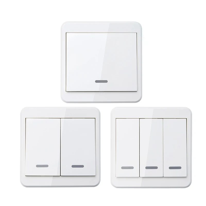 433MHz Portable Remote Mounted Wireless Remote Controls for Light Smart Switch 86 Wall Panel RF Transmitter With 1 2 3 Buttons
433MHz Portable Remote Mounted Wireless Remote Controls for Light Smart Switch 86 Wall Panel RF Transmitter With 1 2 3 Buttons
