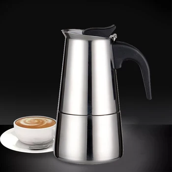 Hot New Portable Espresso Coffee Maker Pot Stainless Steel Coffee Brewer Kettle for Pro Barista HY99 AP11
Hot New Portable Espresso Coffee Maker Pot Stainless Steel Coffee Brewer Kettle for Pro Barista HY99 AP11