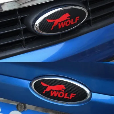 3 Pairs 3D carbon fiber vinyl WOLF Personality Head and Tail Car Stickers Decal Car Styling For Ford Focus car accessories
3 Pairs 3D carbon fiber vinyl WOLF Personality Head and Tail Car Stickers Decal Car Styling For Ford Focus car accessories