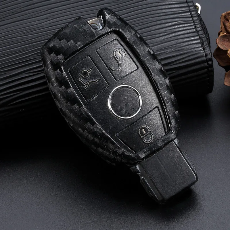 WFMJ Black Carbon Fiber Silicone Car Key Chain Cover For Mercedes Benz W211 W203 W204 W210 W211 AMG A B C E S ML GL CLA CLK C180
WFMJ Black Carbon Fiber Silicone Car Key Chain Cover For Mercedes Benz W211 W203 W204 W210 W211 AMG A B C E S ML GL CLA CLK C180