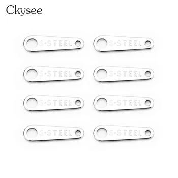 Ckysee 100Pcs/lot Stainless Steel Button Crimp Clasps End Charm Beads Caps Connectors For Bracelet Diy Jewelry Making Findings
Ckysee 100Pcs/lot Stainless Steel Button Crimp Clasps End Charm Beads Caps Connectors For Bracelet Diy Jewelry Making Findings