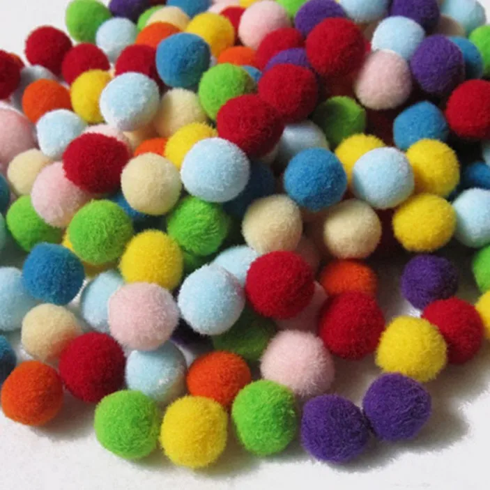50Pcs Soft Pompom Balls Pom Poms Early Learning Creative Handmade Craft Scrapbooking DIY Sewing Doll Accessories Home Decoration
50Pcs Soft Pompom Balls Pom Poms Early Learning Creative Handmade Craft Scrapbooking DIY Sewing Doll Accessories Home Decoration