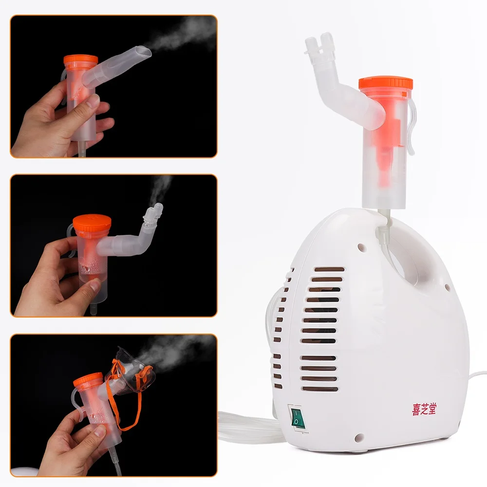 Medical Compressor Nebulizer Respirator Throat Sprayer Household Air Compression Therapy Atomizer for Baby Child Adults
Medical Compressor Nebulizer Respirator Throat Sprayer Household Air Compression Therapy Atomizer for Baby Child Adults