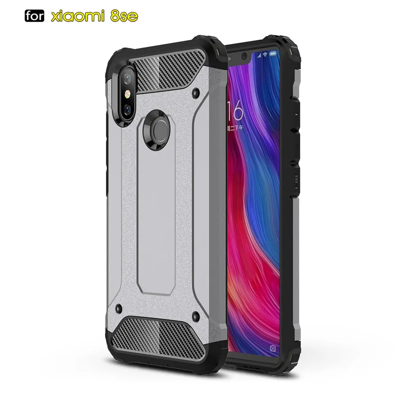 Whyes For Xiaomi Mi 8 SE Case Dual Lays Case Armor Shockproof Heat Dissipation Cover Hard Silicone For Xiaomi Mi8 SE TPU + PC
Whyes For Xiaomi Mi 8 SE Case Dual Lays Case Armor Shockproof Heat Dissipation Cover Hard Silicone For Xiaomi Mi8 SE TPU + PC