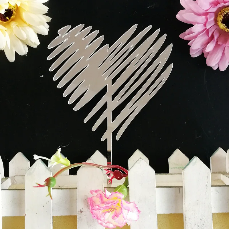 Gold Silver Acrylic Heart Collection Cake Topper Dessert Decoration For Birthday Party Lovely Gifts
Gold Silver Acrylic Heart Collection Cake Topper Dessert Decoration For Birthday Party Lovely Gifts