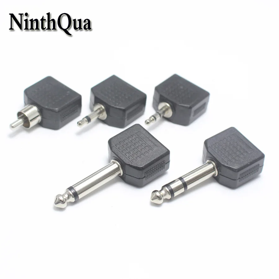 1pcs RCA / 2.5mm / 3.5mm / 6.35mm Male Plug to 3.5 mm Female Plug Audio Connector AV 1 to 2 Splitter Adapter
1pcs RCA / 2.5mm / 3.5mm / 6.35mm Male Plug to 3.5 mm Female Plug Audio Connector AV 1 to 2 Splitter Adapter