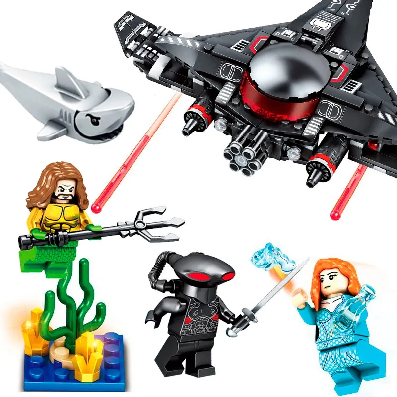 11024 Super Heroes Batman Black Manta Strike Model Building Blocks Enlighten Figure Toys For Children Christmas Gift 
11024 Super Heroes Batman Black Manta Strike Model Building Blocks Enlighten Figure Toys For Children Christmas Gift
