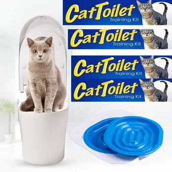 Pet Cleaning Training Products Plastic Cat Toilet Training Kit Litter Tray Mat cat litter box Trainer Supply
Pet Cleaning Training Products Plastic Cat Toilet Training Kit Litter Tray Mat cat litter box Trainer Supply