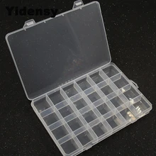 Yidensy 1pcs Square Transparent Plastic Storage Box Case 10/24 Slot Adjustable for Pils Jewelry Beads Earring Case Organizer
Yidensy 1pcs Square Transparent Plastic Storage Box Case 10/24 Slot Adjustable for Pils Jewelry Beads Earring Case Organizer