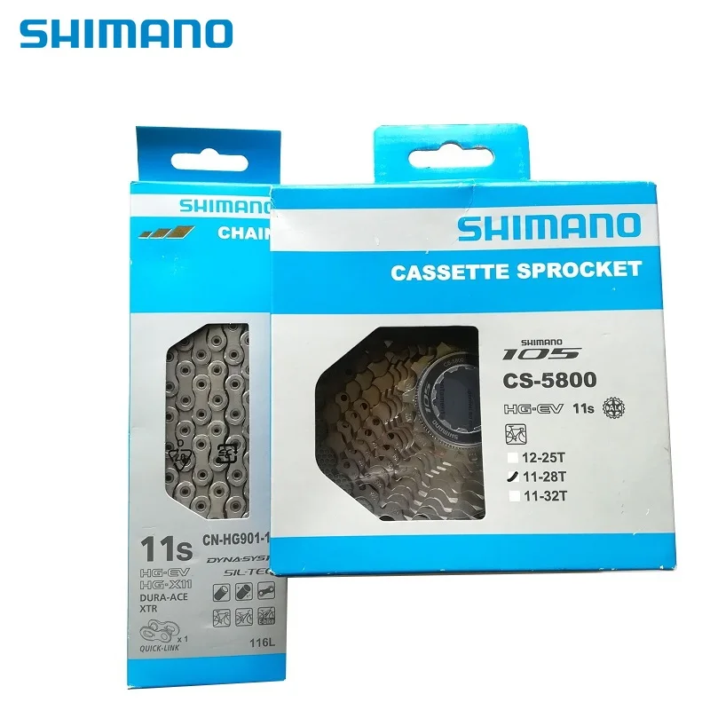 Shimano cs-5800 11 скорость T-28 T блок звездочек и скоростная цепь дорожный велосипед