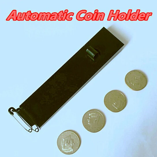 Automatic Coin Holder Magic Tricks Magician Coin Appearing Ideal Device Magia Gimmick Illusion Close Up Prop Mentalism
Automatic Coin Holder Magic Tricks Magician Coin Appearing Ideal Device Magia Gimmick Illusion Close Up Prop Mentalism