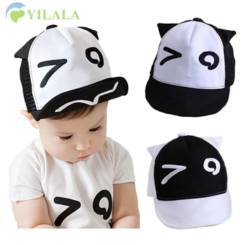 Cute Baby Caps Sunscreen Boys Girls Baseball Caps Caroon Mesh Hats With Ears Spring Summer Boys Sun Hats Cotton Baby Accessories
Cute Baby Caps Sunscreen Boys Girls Baseball Caps Caroon Mesh Hats With Ears Spring Summer Boys Sun Hats Cotton Baby Accessories