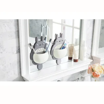 Cute Totoro Bathroom Storage Rack Key Holder Kitchen Hook Vacuum Suction Cups Storage Box On Wall Door Toothbrush Holder
Cute Totoro Bathroom Storage Rack Key Holder Kitchen Hook Vacuum Suction Cups Storage Box On Wall Door Toothbrush Holder